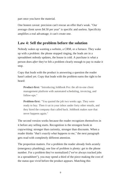 The Copy Handbook
